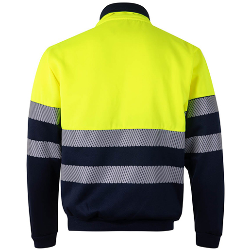 ZIP-SWEATSHIRT M/SEG. HS GELB/BLAU GR XL Detail von ZIP-SWEATSHIRT M/SEG. HS GELB/BLAU GR XL 300