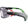 Détail de Lunettes de protection anti-buée flip-up pour le travail 305