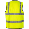 Détail de GILET JAUNE AVEC FERMETURE ECLAIR T L 300