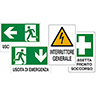 Cartelli per segnaletica di sicurezza