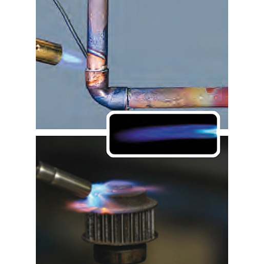 Verwendung von POWERJET BRENNER-STANDART 500