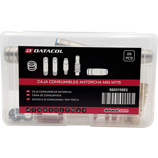 Caja consumibles antorcha MIG MT15