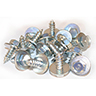 TORNILLO 6.3X19 ARANDELA 18 M10 NEGRO