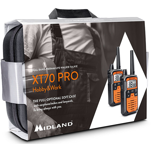 Imballo di Ricetrasmittenti professionali XT70 PRO HOBBY&WORK 400