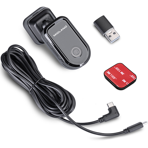 Dashcam mit integriertem WLAN STREET GUARDIAN MINI Inhalt der Dashcam mit integriertem WLAN STREET GUARDIAN MINI 200