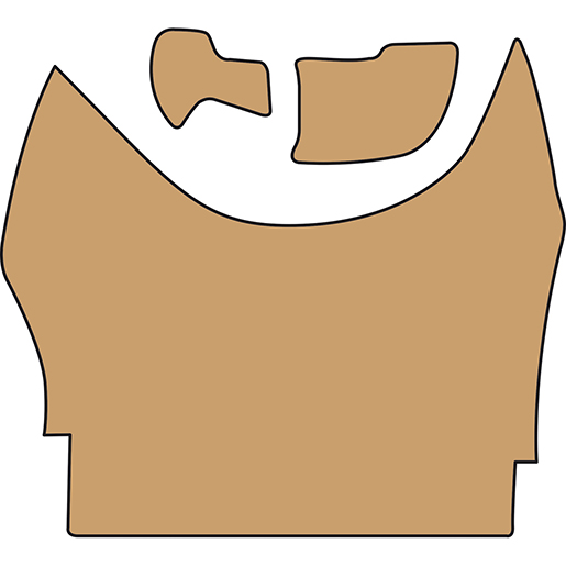 COUVRE-COFFRE DAF XF BEIGE