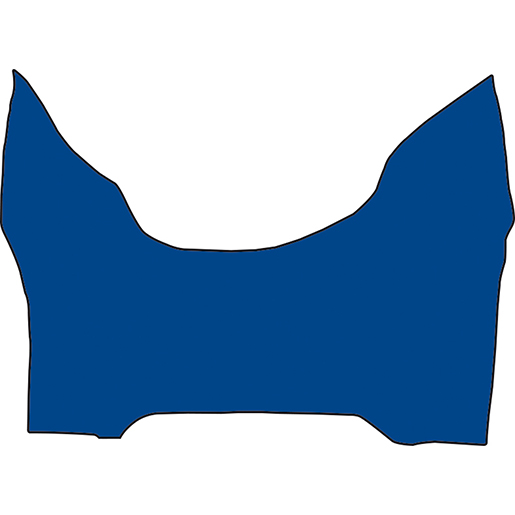 COUVRE-COFFRE DAF XD 1+1 BLEU