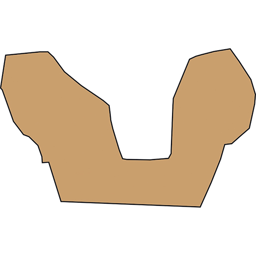 COUVRECOFFRE DAF CF85 CABINE COURT BEIGE