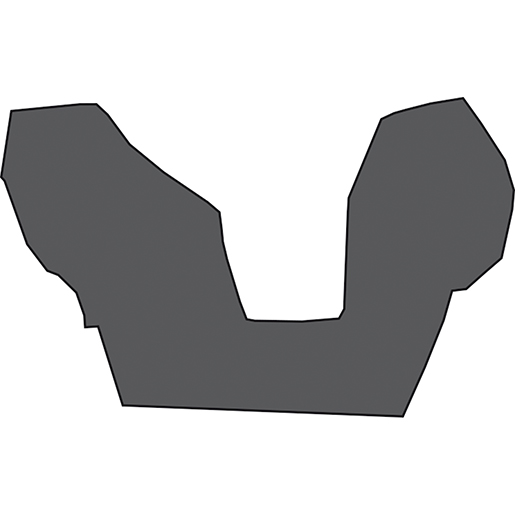 COUVRECOFFRE DAF CF85 CABINE COURT GRIS