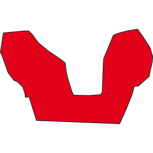 COUVRECOFFRE DAF CF85 CABINE COURT ROUGE