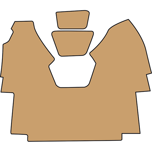 COPRICOFANO XF95 CAMBIO AUTOM.BEIGE COPRICOFANO XF95 CAMBIO AUTOM.BEIGE