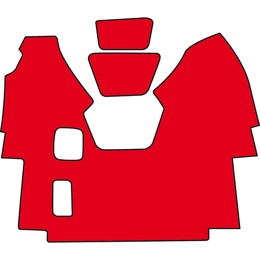 COPRICOFANO XF95 CAMBIO MANUALE ROSSO COPRICOFANO XF95 CAMBIO MANUALE ROSSO