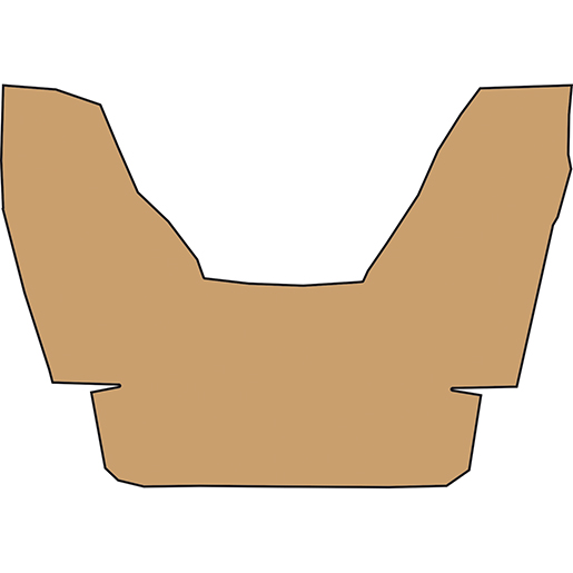 COUVRECOFFRE DAF 105XF BOITE AUT BEIGE