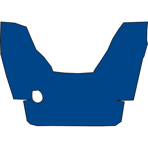 COUVRECOFFRE DAF 105XF CAMB MAN BLEU