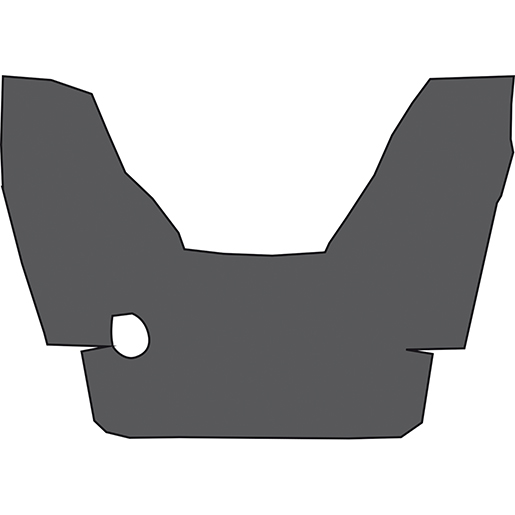 COUVRECOFFRE DAF 105XF BOITE MAN GRIS