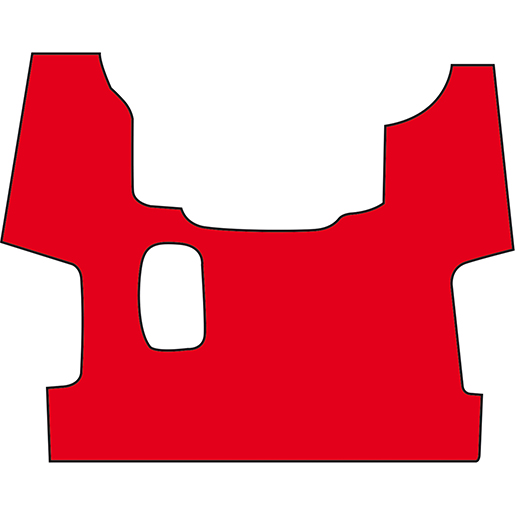 COPRICOFANO STRALIS S/X/T WAY 21 ROSSO COPRICOFANO STRALIS S/X/T WAY 21 ROSSO