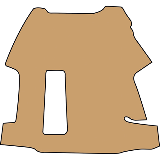 COPRICOFANO EUROCARGO 3/4 SERIE BEIGE COPRICOFANO EUROCARGO 3/4 SERIE BEIGE
