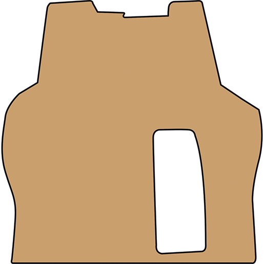 COPRICOFANO EUROCARGO 1/2 SERIE BEIGE COPRICOFANO EUROCARGO 1/2 SERIE BEIGE