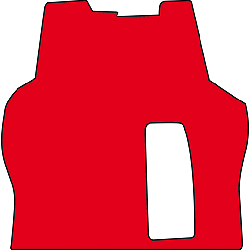 COPRICOFANO EUROCARGO 1/2 SERIE ROSSO COPRICOFANO EUROCARGO 1/2 SERIE ROSSO