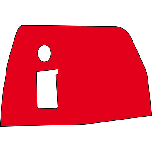 COPRICOFANO ATEGO ROSSO COPRICOFANO ATEGO ROSSO