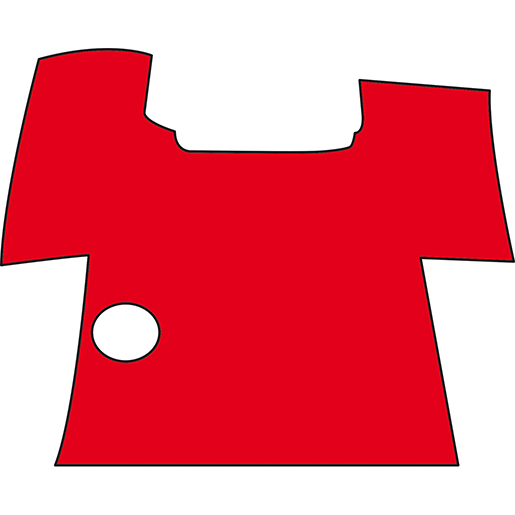 C.COFF MAN M200 CAB ÉTR COURTE ROUGE