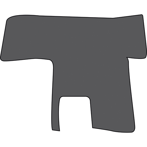 C.COFF MAN TGM-TGL CAB ETR COURTE GRIS