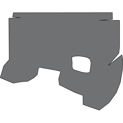 Disegno tecnico di Copricofano SCANIA R dal 2010 100