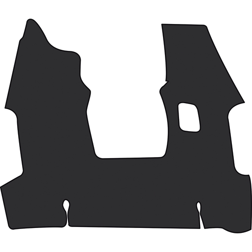 COPRICOFANO VOLVO FH12 COF. ALTO NERO COPRICOFANO VOLVO FH12 COF. ALTO NERO