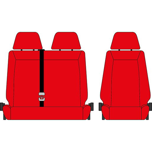 BEZUG VITO 1+2 ROT BEZUG VITO 1+2 ROT