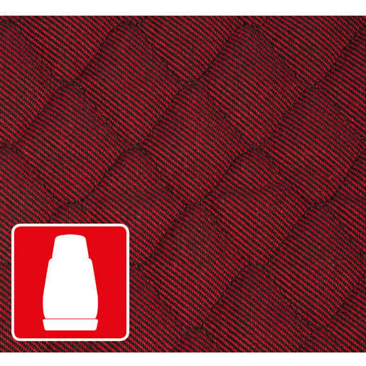 UNIVERSAL BEZUG MIT KOPFLEHNE ROT Detail von UNIVERSAL BEZUG MIT KOPFLEHNE ROT 300