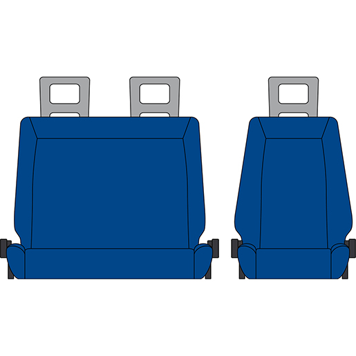 BEZUG SPRINTER 95 1+2 BLAU BEZUG SPRINTER 95 1+2 BLAU