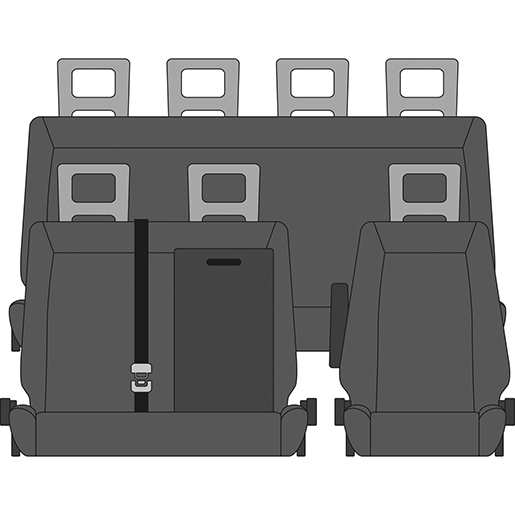 Detail von Bezüge MERCEDES SPRINTER ab 2006 325