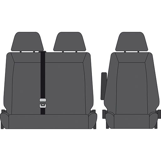 Detail von Bezüge MERCEDES SPRINTER ab 2018 320