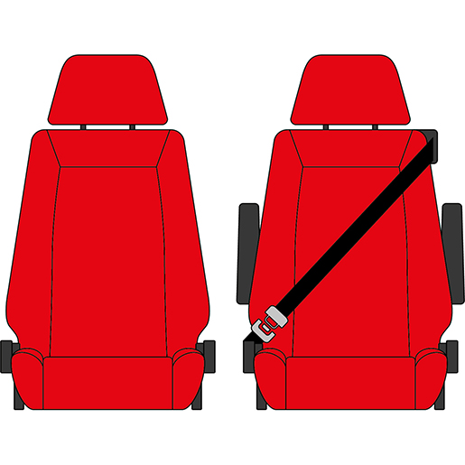 BEZUG ACTROS/AXOR/ATEGO 98 1+1 ROT BEZUG ACTROS/AXOR/ATEGO 98 1+1 ROT