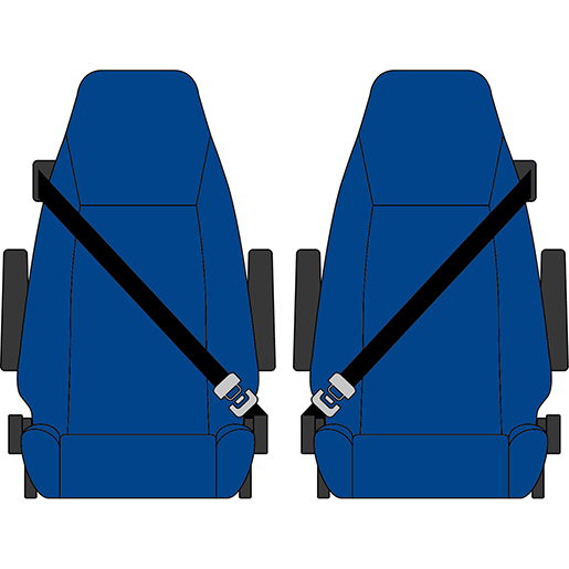 BEZUG ACTROS/AXOR/ATEGO 2003 1+1 BLAU BEZUG ACTROS/AXOR/ATEGO 2003 1+1 BLAU