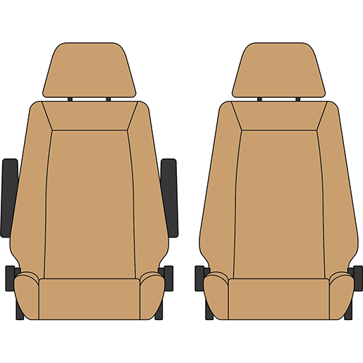 BEZUG VOLVO F12/F16 1+1 BEIGE BEZUG VOLVO F12/F16 1+1 BEIGE