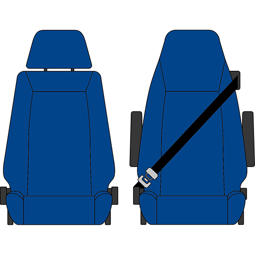 BEZUG SCANIA R-G 04/11 1+1 BLAU BEZUG SCANIA R-G 04/11 1+1 BLAU