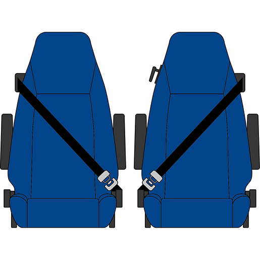 BEZUG VOLVO FH 2014 1+1 BLAU BEZUG VOLVO FH 2014 1+1 BLAU