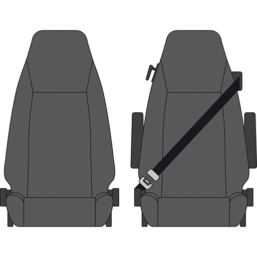 Detail von Mikrofaserbezüge VOLVO FH ab 2014 305