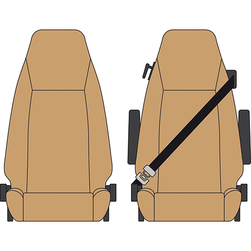 BEZUG VOLVO FH 2014 1+1 BEIGE BEZUG VOLVO FH 2014 1+1 BEIGE