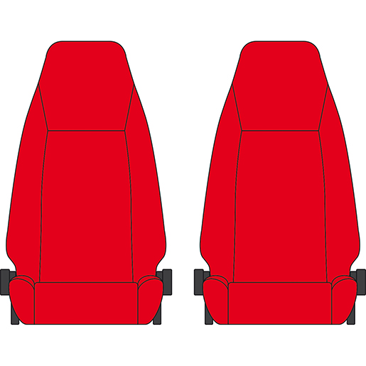 BEZUG VOLVO FH 2014 1+1 ROT BEZUG VOLVO FH 2014 1+1 ROT