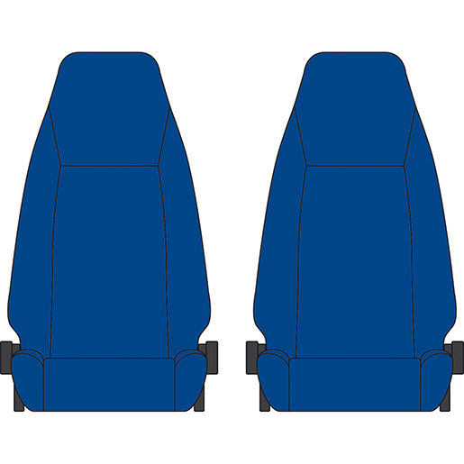 BEZUG VOLVO FH 2014 1+1 BLAU BEZUG VOLVO FH 2014 1+1 BLAU