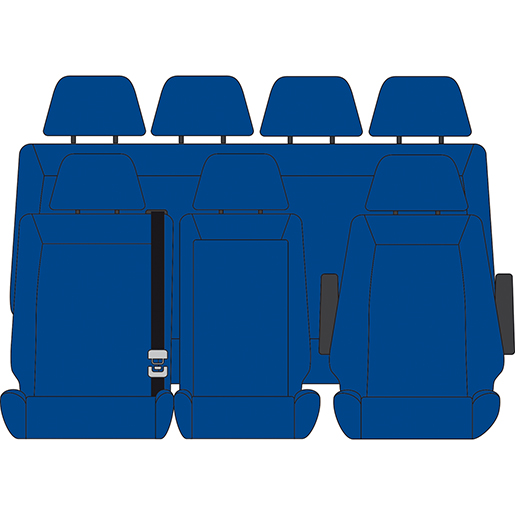FODERA VOLSWAGEN CRAFTER 1+2+4 BLU FODERA VOLSWAGEN CRAFTER 1+2+4 BLU