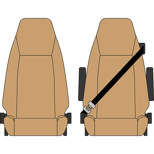 BEZUG MAN TGS/TGX 1+1 FS M/GURT BEIGE BEZUG MAN TGS/TGX 1+1 FS M/GURT BEIGE