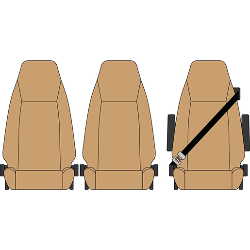 FODERA MAN TGM/TGL1+1+1LG C/CIN.BEIGE FODERA MAN TGM/TGL1+1+1LG C/CIN.BEIGE