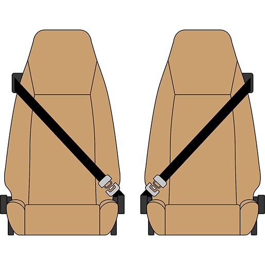 BEZUG DAF LF 01/06 1+1 BEIGE BEZUG DAF LF 01/06 1+1 BEIGE