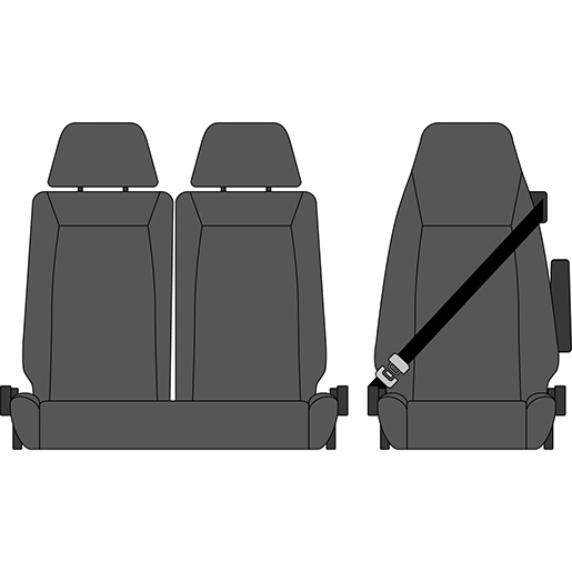 Detail von Bezüge DAF LF EURO 6 Liners ab 2015 320