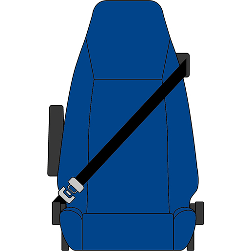 BEZUG DAF XF105 12 FS BLAU BEZUG DAF XF105 12 FS BLAU