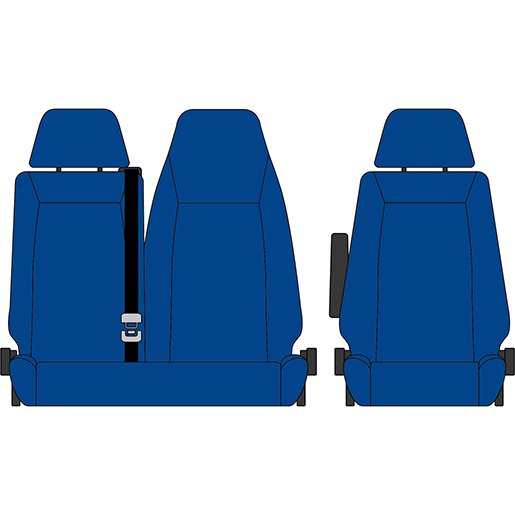 BEZUG RENAULT NEW MASTER 09 1+2 BLAU BEZUG RENAULT NEW MASTER 09 1+2 BLAU