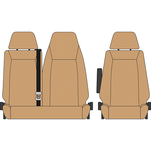 BEZUG RENAULT MASTER 2019 1+2 BEIGE BEZUG RENAULT MASTER 2019 1+2 BEIGE